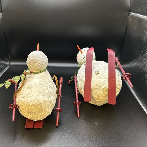 Skiing Snowmen Figures - Picture 5 of 13